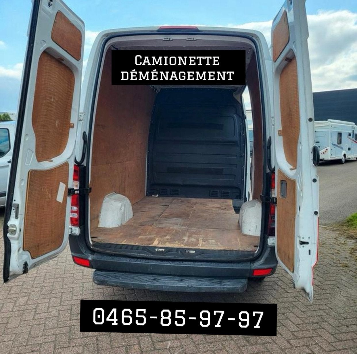 Camionette déménagement
