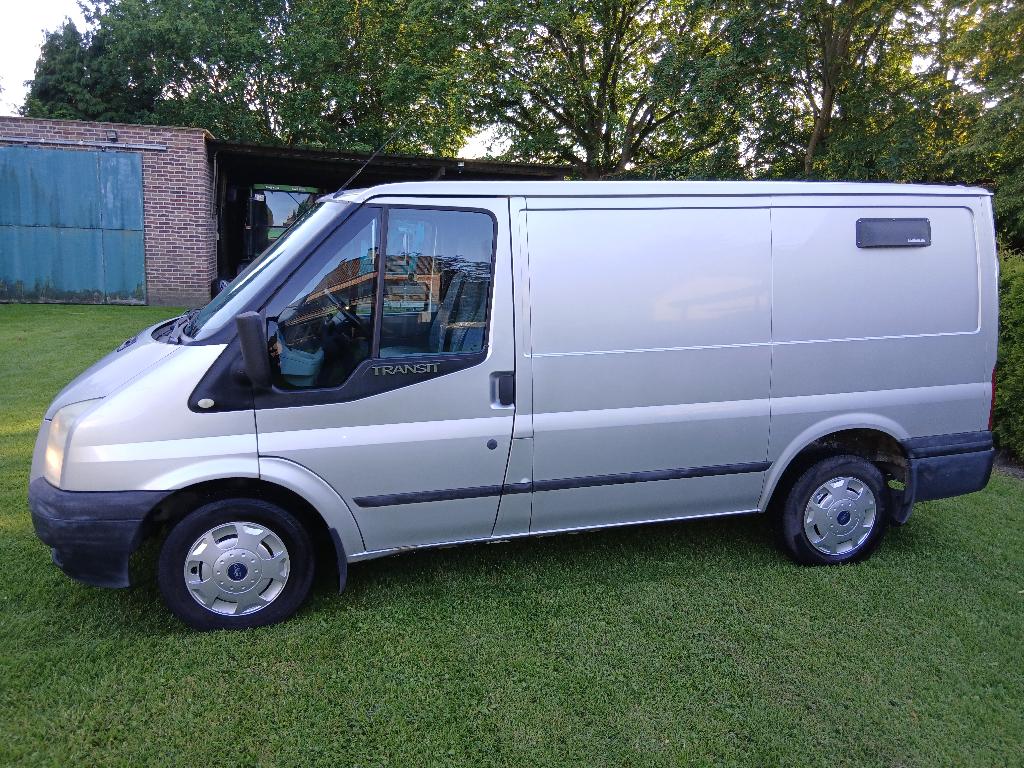 Ford transit, Auto's, Ford, Particulier, Transit, Diesel, Euro 5, Overige carrosserie, Zilver of Grijs