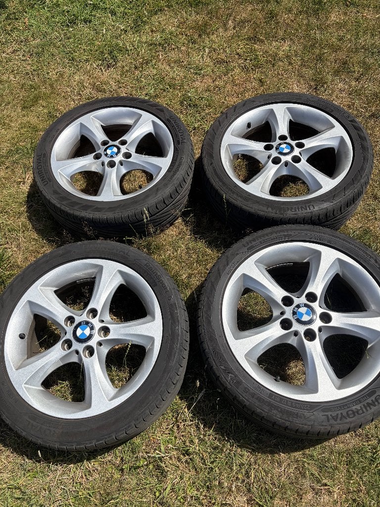 BMW velgen 225/45/17 banden, Auto-onderdelen, Banden en Velgen, Ophalen, Band(en)