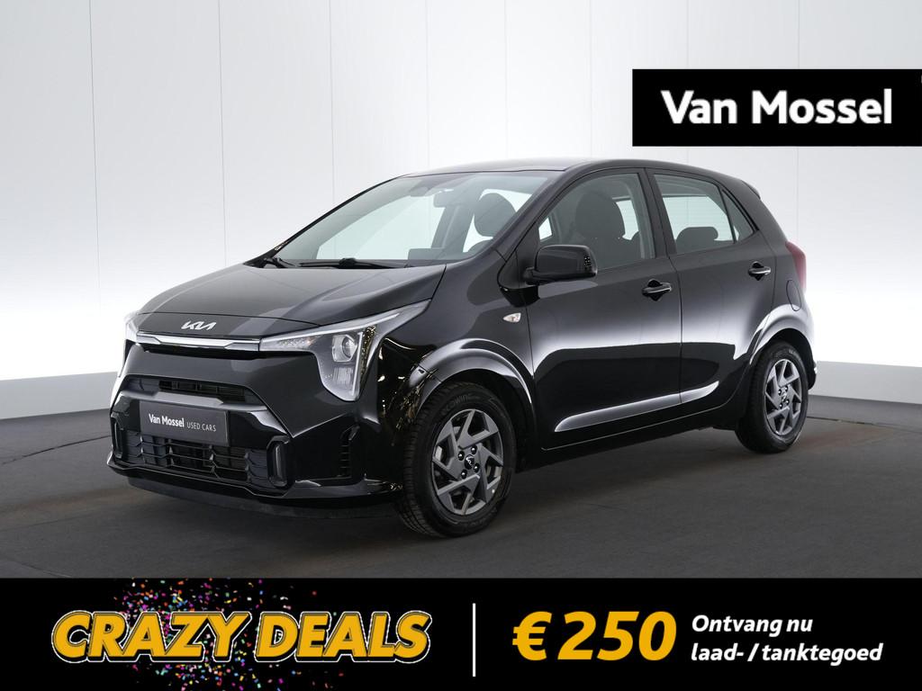 Kia Picanto 1.0 MPI 67 Pulse AMT, Auto's, 4 zetels, Stof, Zwart, Bedrijf