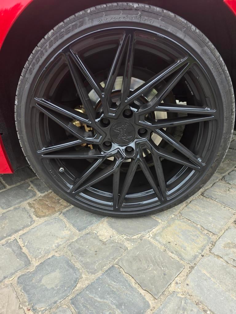19 inch velgen met banden, Auto-onderdelen, Ophalen, 19 inch, Band(en)