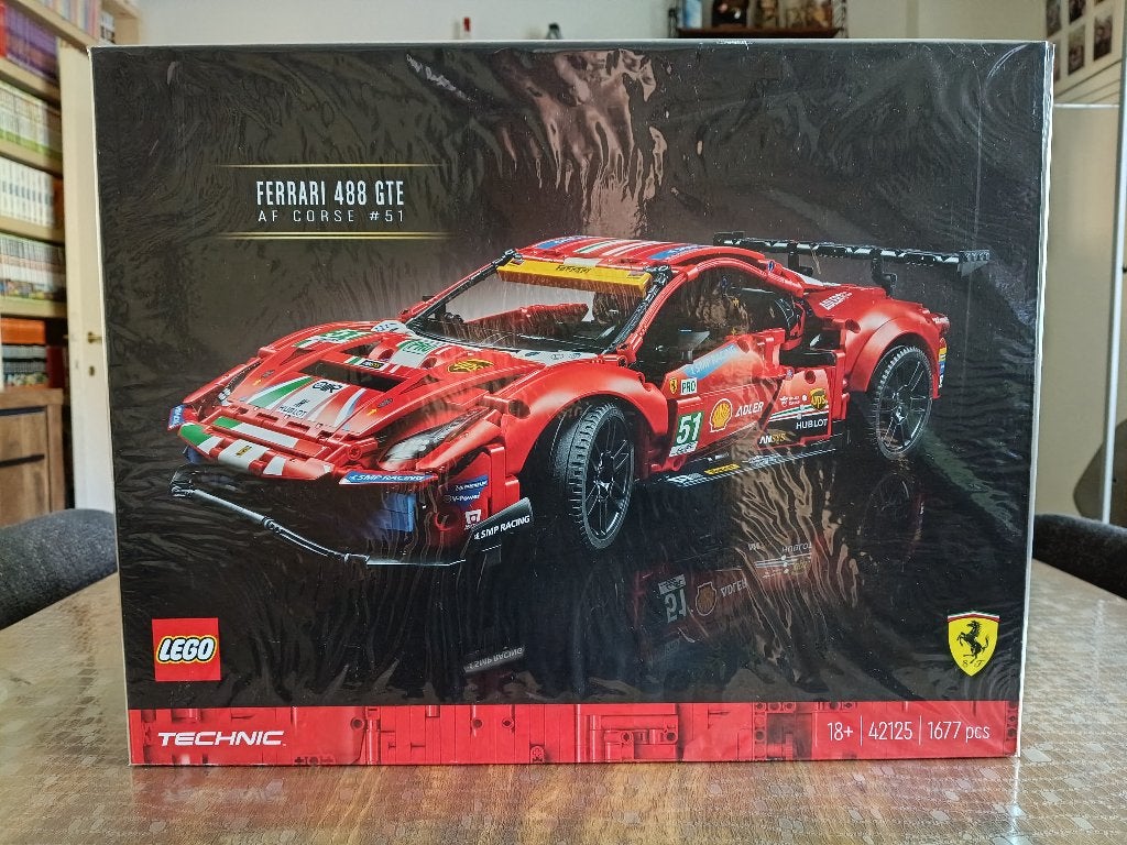 Lego Technic Ferrari 488 GTE AF COURSE #51. 42125, Ophalen, Nieuw, Auto, Overige merken