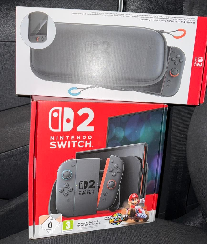 Pack Mario Kart pour Nintendo Switch 2, Consoles de jeu & Jeux vidéo, Consoles de jeu | Nintendo Switch, Comme neuf, Enlèvement ou Envoi