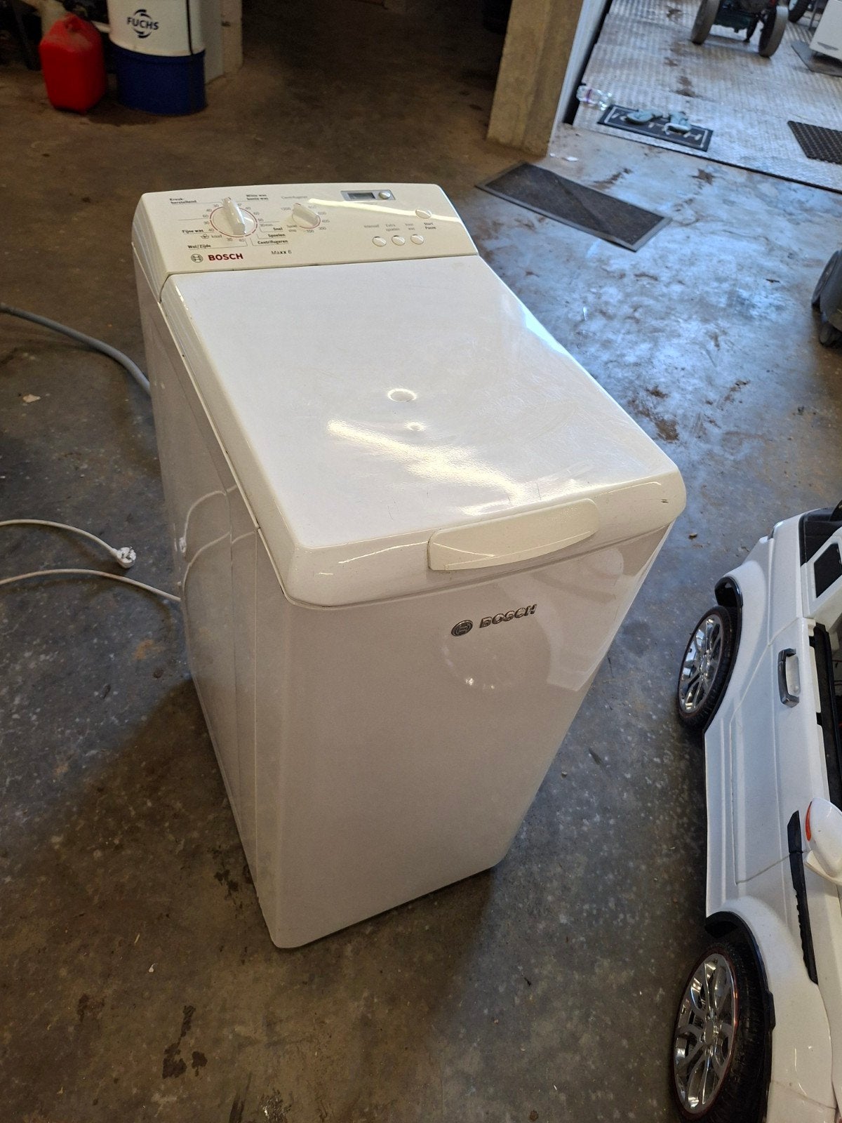 wasmachine bovenlader, 1200 à 1600 tours, Programme lavage à la main, Enlèvement, Élévateur