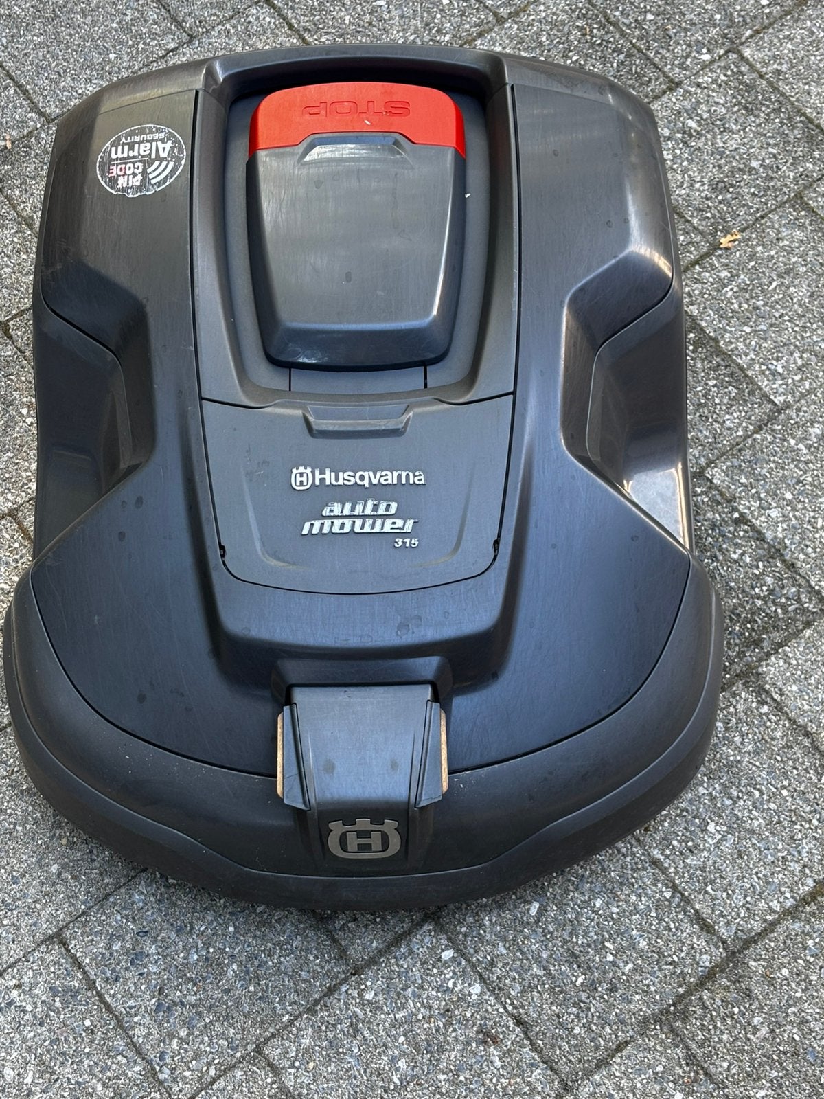 Husqvarna Automower 315 – met laadstation en beschermhuis, Enlèvement
