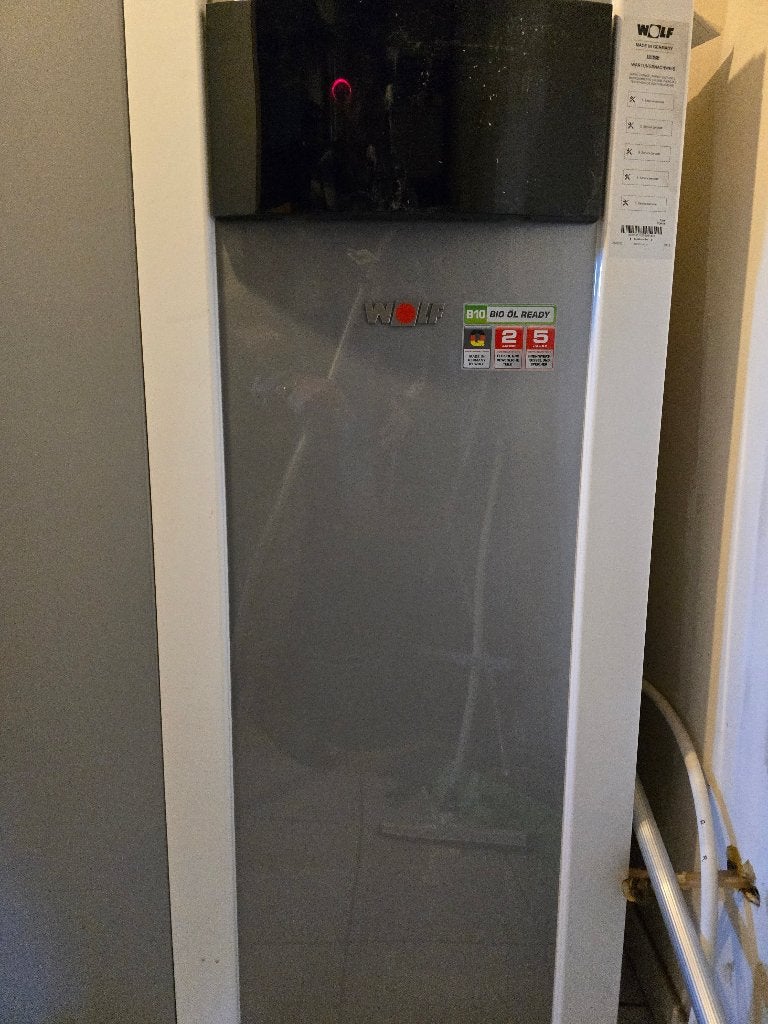 Condenserende Mazoutketel en Boiler (Als nieuw), Ophalen, Zo goed als nieuw, Boiler