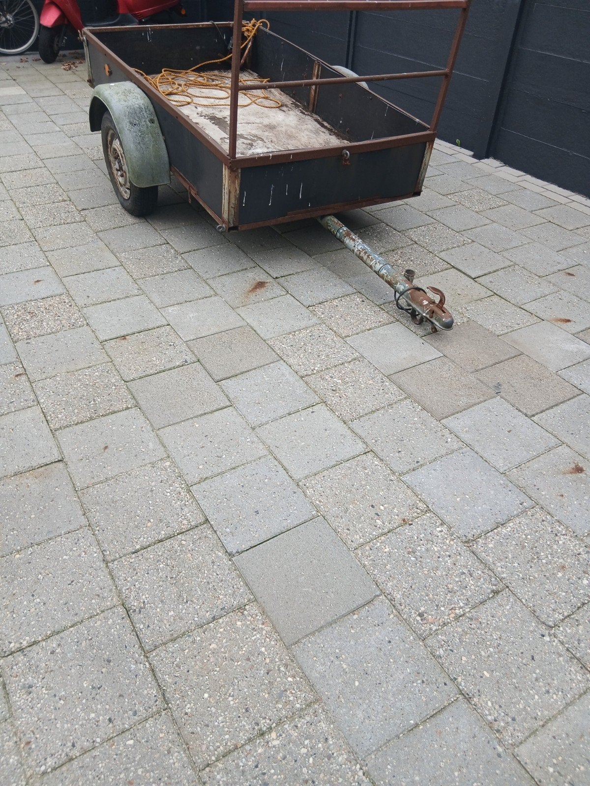 te koop aanhanger ongeremd 200 lang 110 breed, Ophalen of Verzenden
