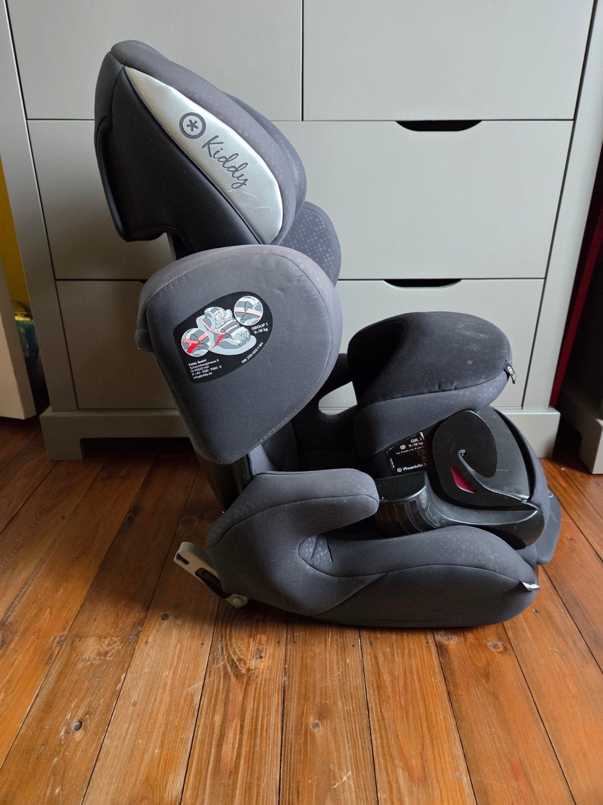 Autostoel Kiddy Phoenixfix 3, Autres marques, Enlèvement, Utilisé, Isofix