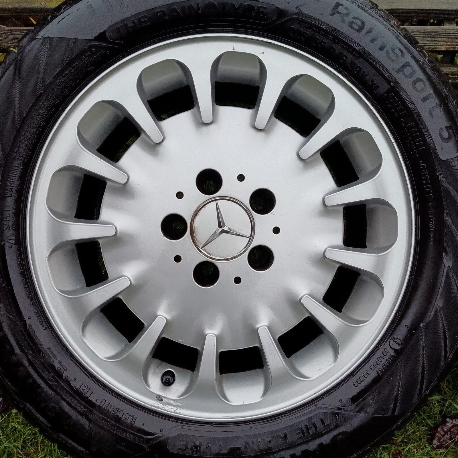 Mercedes E-klasse W211 Velgen, Auto-onderdelen, Ophalen, Band(en)