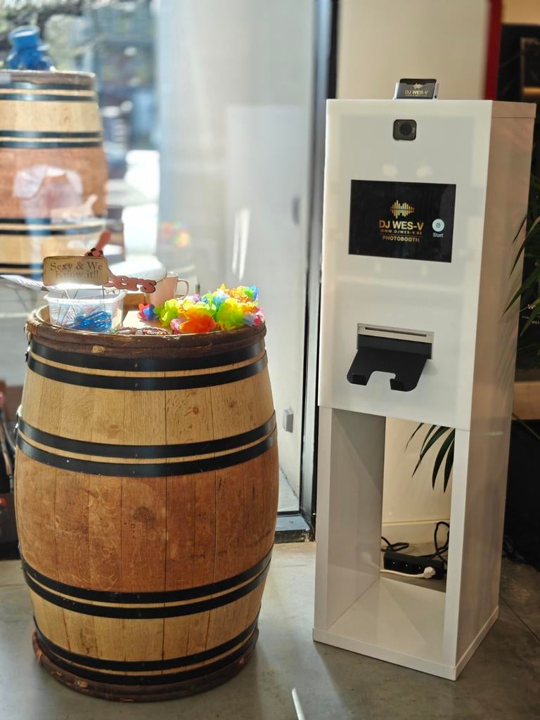 Te huur Fotobooth, Enlèvement