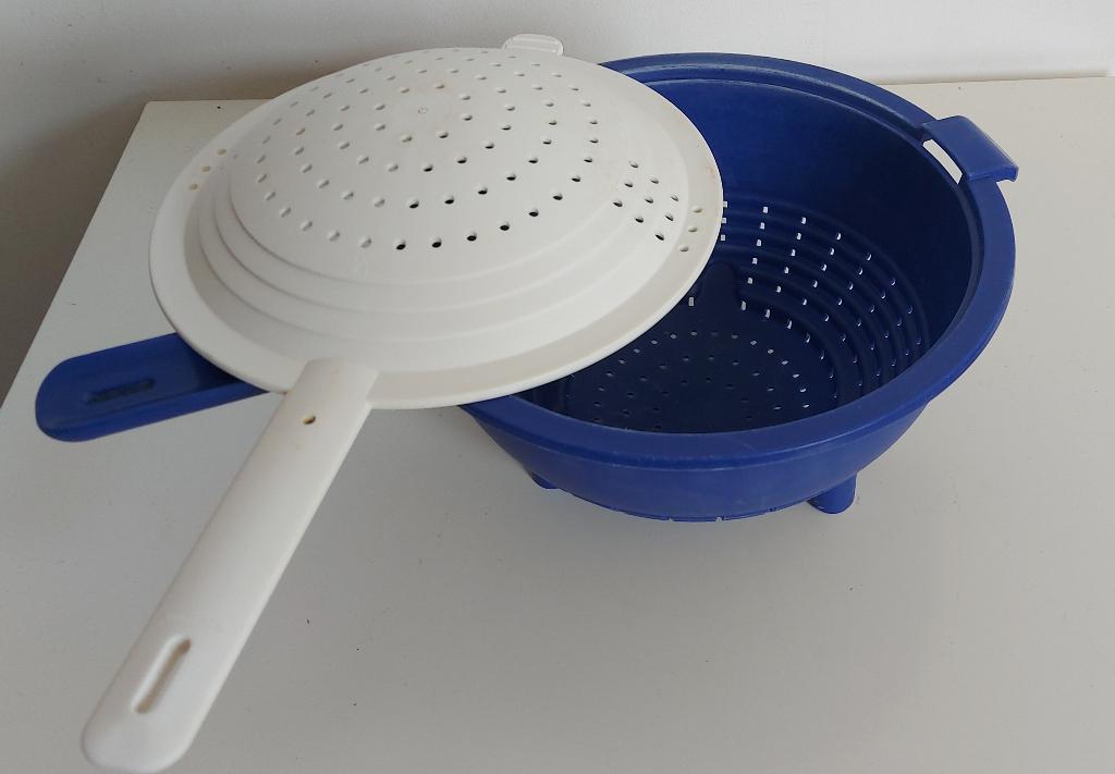 Passoire double Tupperware, Enlèvement, Utilisé, Bleu, Autres types