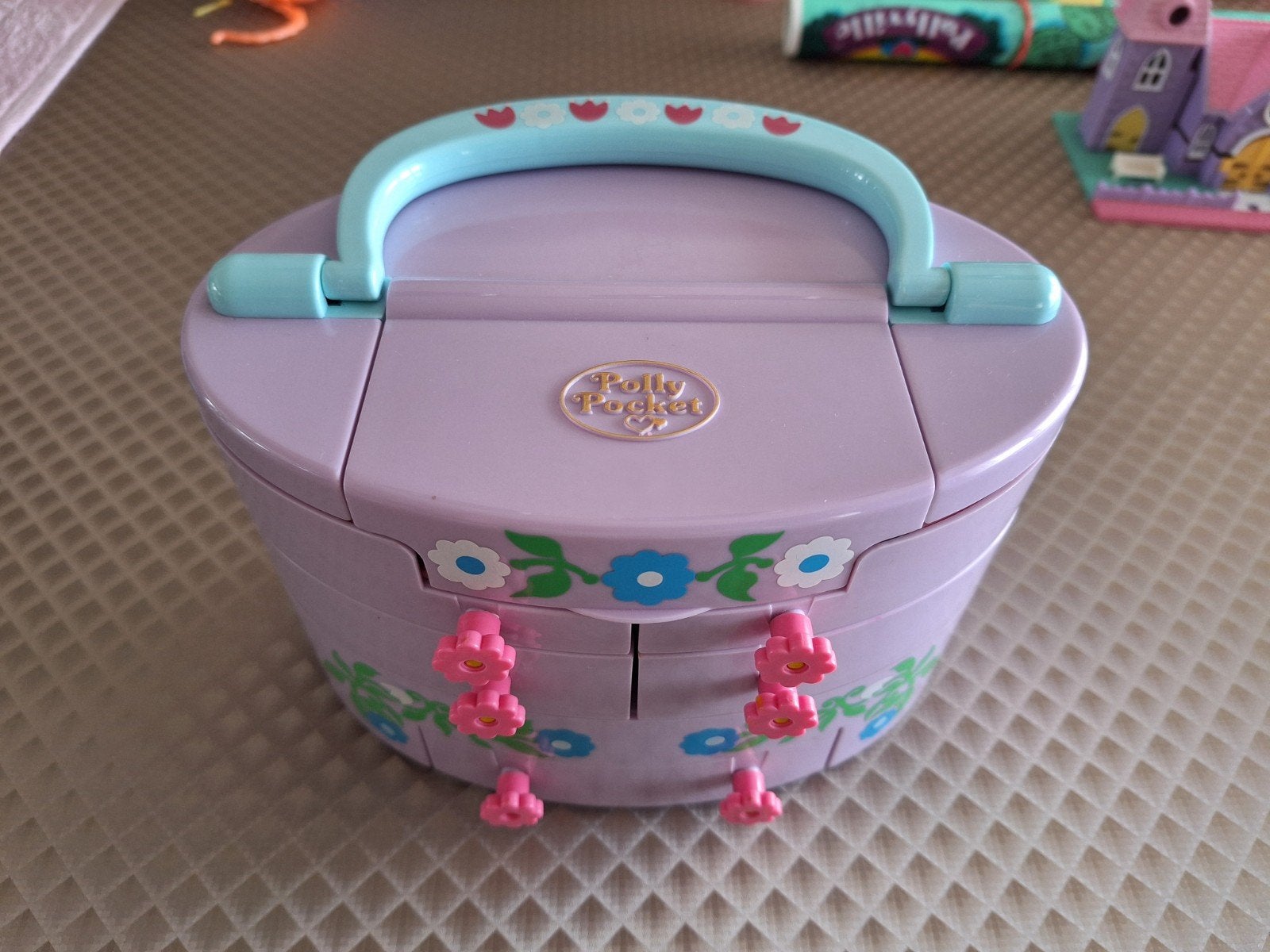 Polly Pocket (Bluebird) Make-up koffer, Ophalen