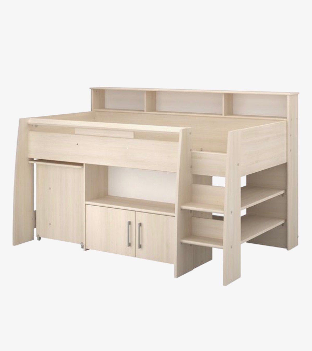Halfhoogslaper, Enlèvement, Utilisé, Lit mi-hauteur mezzanine