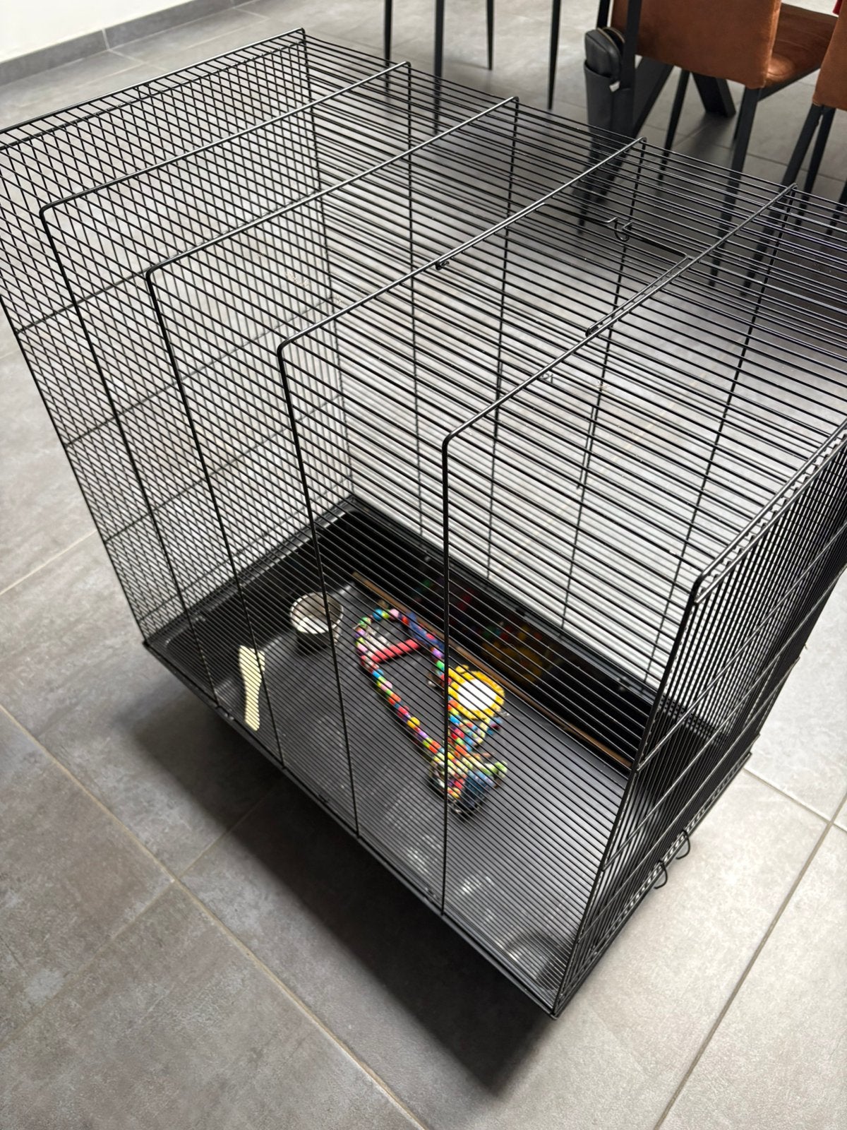 Lot de 2 cage oiseaux grande taille comme neuf, Animaux & Accessoires, Enlèvement, Comme neuf