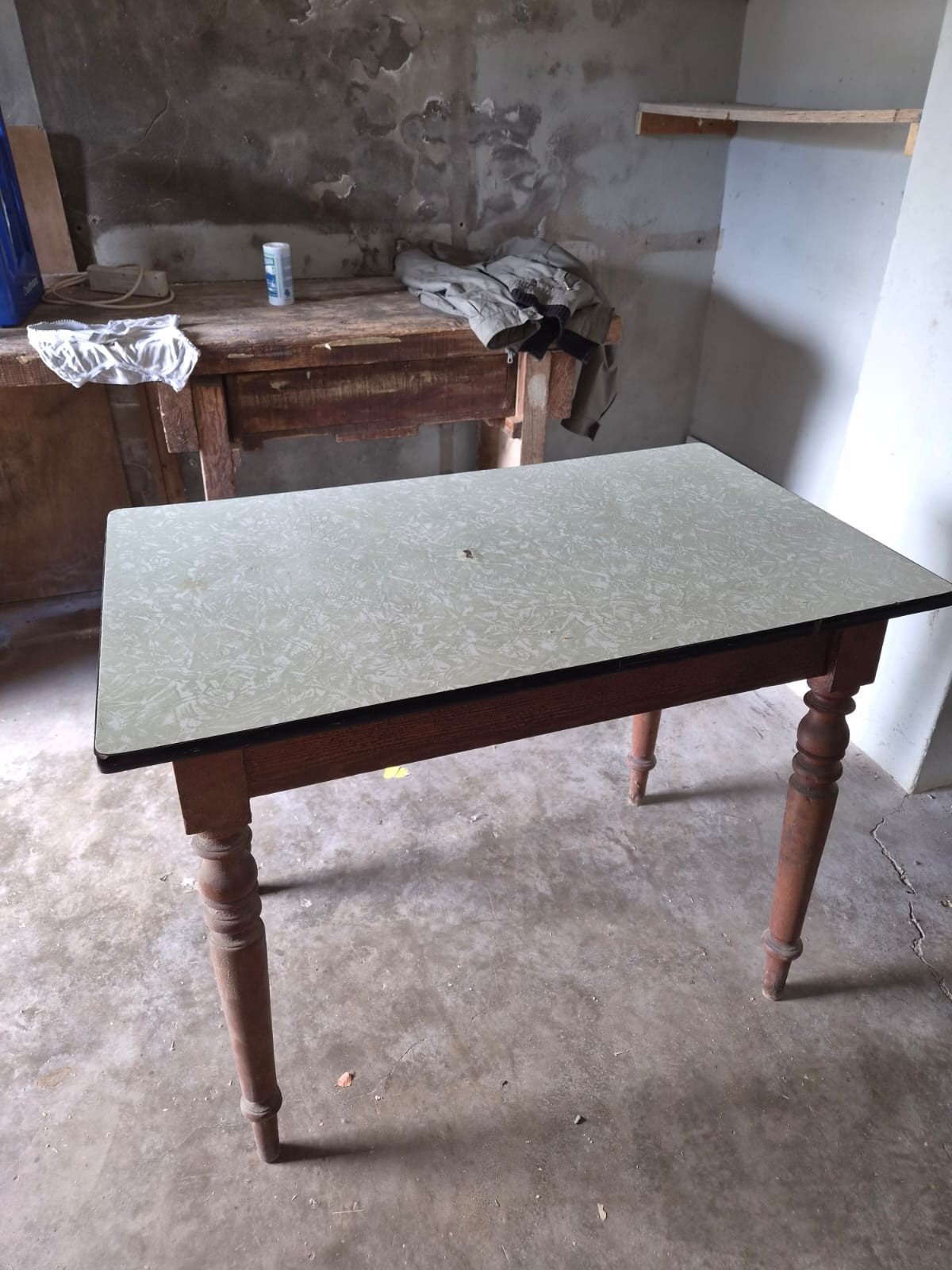 table bois/formica, Enlèvement