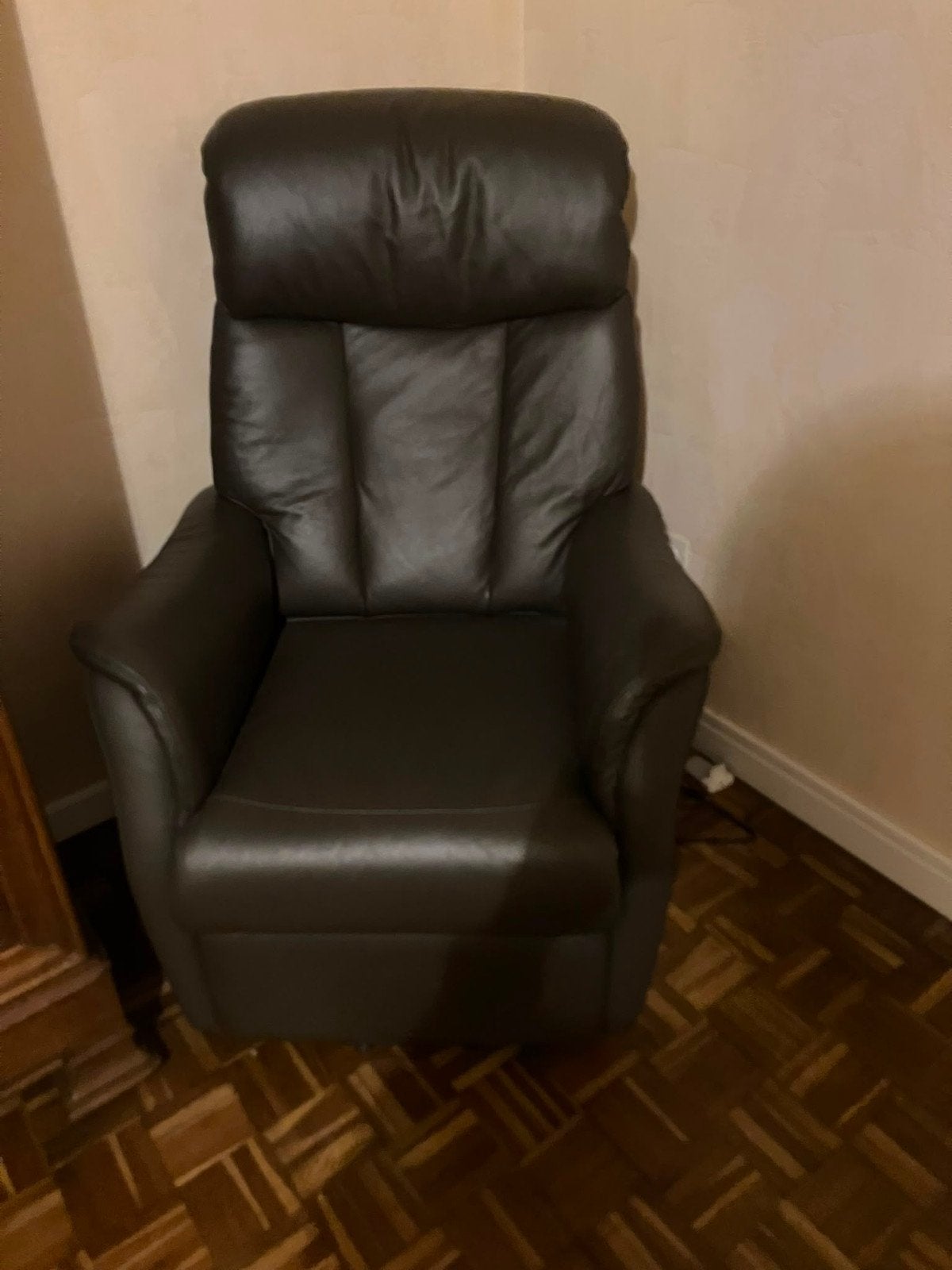Electrische relax zetel, Huis en Inrichting, Fauteuils, Ophalen, Zo goed als nieuw