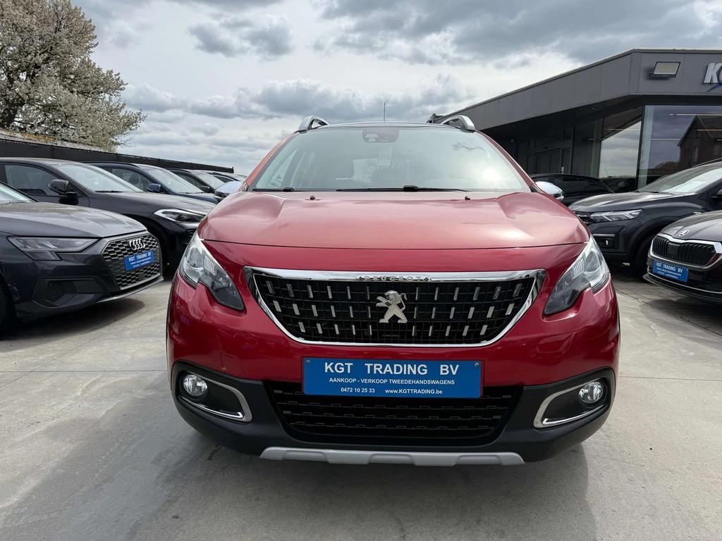 Peugeot 2008 1.2i 110PK AUTOMAAT CROSSWAY NAVI LEDER PANO-DA, Auto's, Peugeot, Automaat, Gebruikt, 1199 cc, 110 g/km