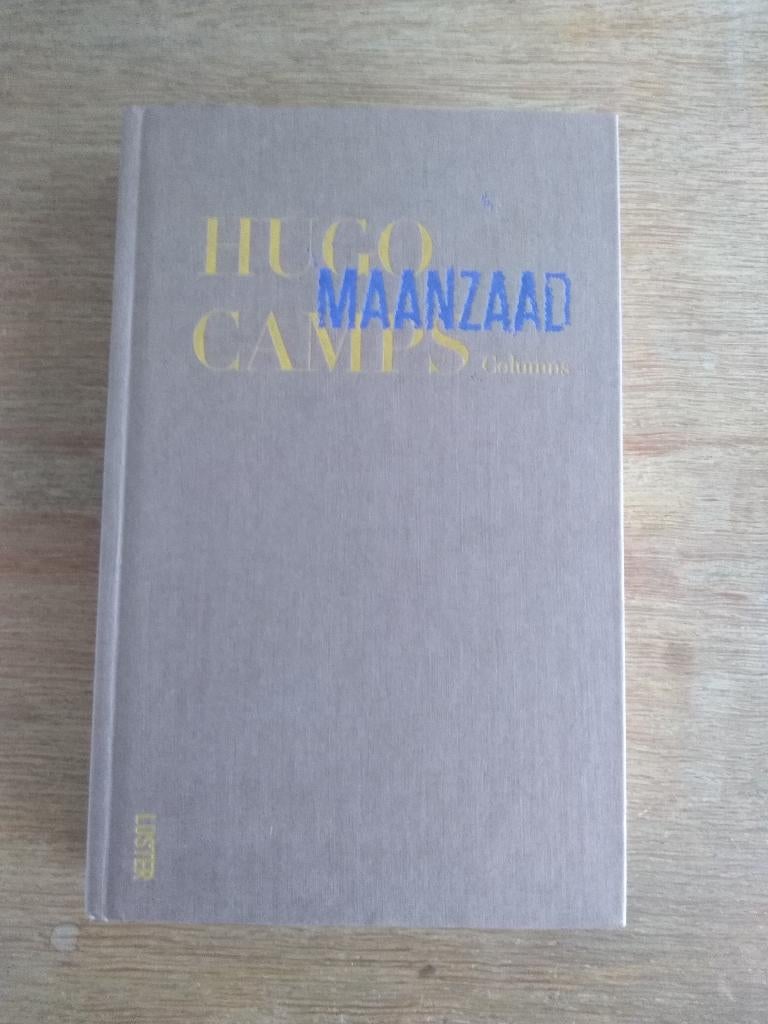 HUGO  CAMPS  /  MAANZAAD, Boeken, Essays, Columns en Interviews, Ophalen, Nieuw