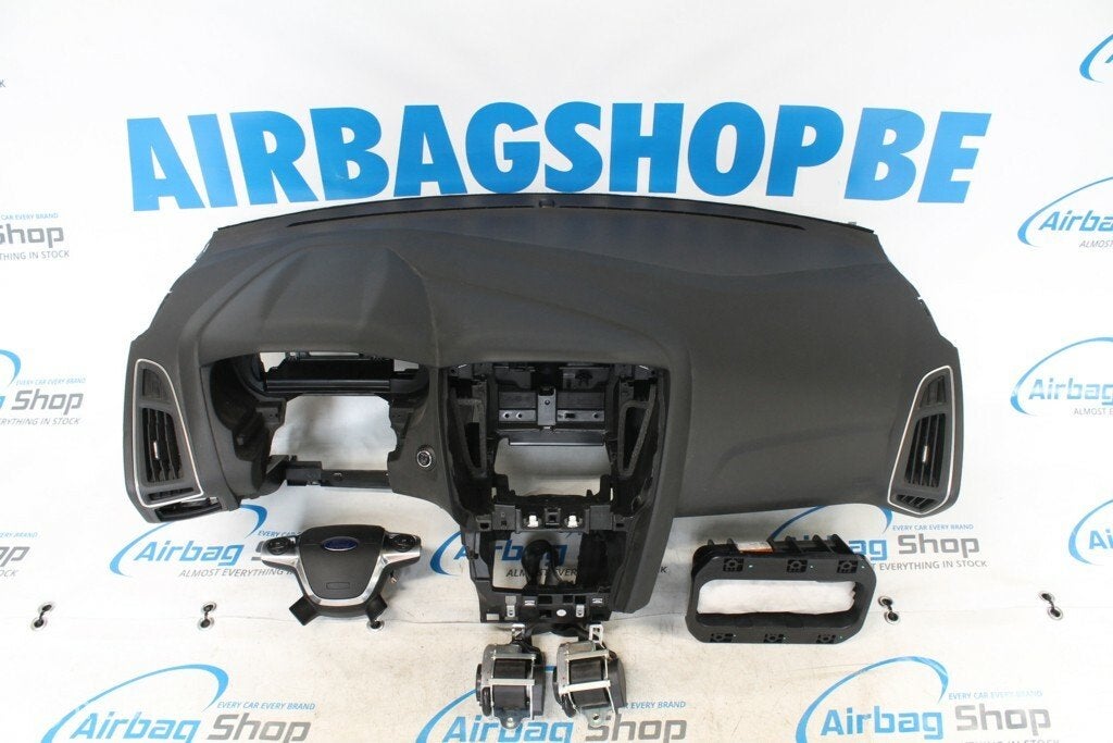 Airbag kit - Tableau de bord noir Ford focus (2011-2014)