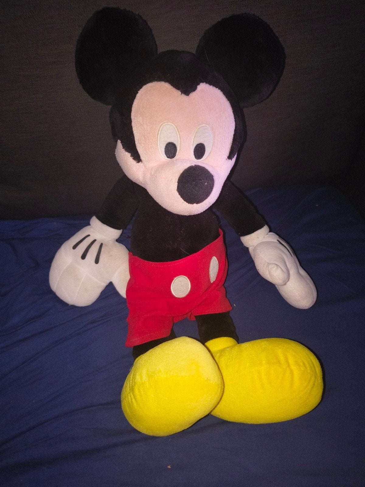 Disney Vintage Mickey Mouse early 2000' Nicotoys, Enfants & Bébés, Jouets | Peluches, Souris, Avec étiquette, Disney, Comme neuf