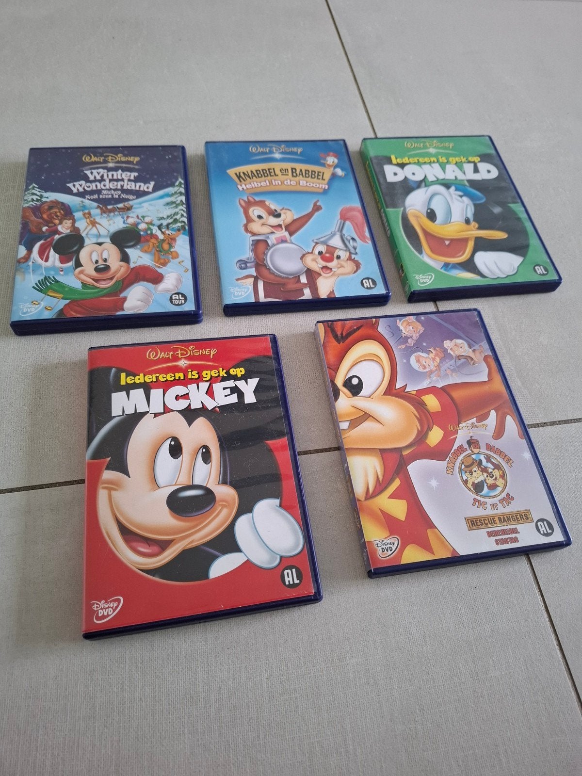 5 DVD Disney, CD & DVD, DVD | Films d'animation & Dessins animés, Enlèvement