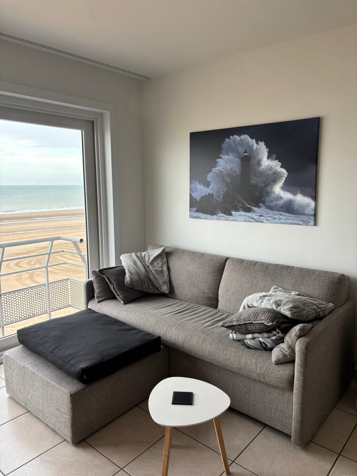 Studio met zeezicht, garage en zwembad te huur min. per week, Vacances, Vacances | Soleil & Plage