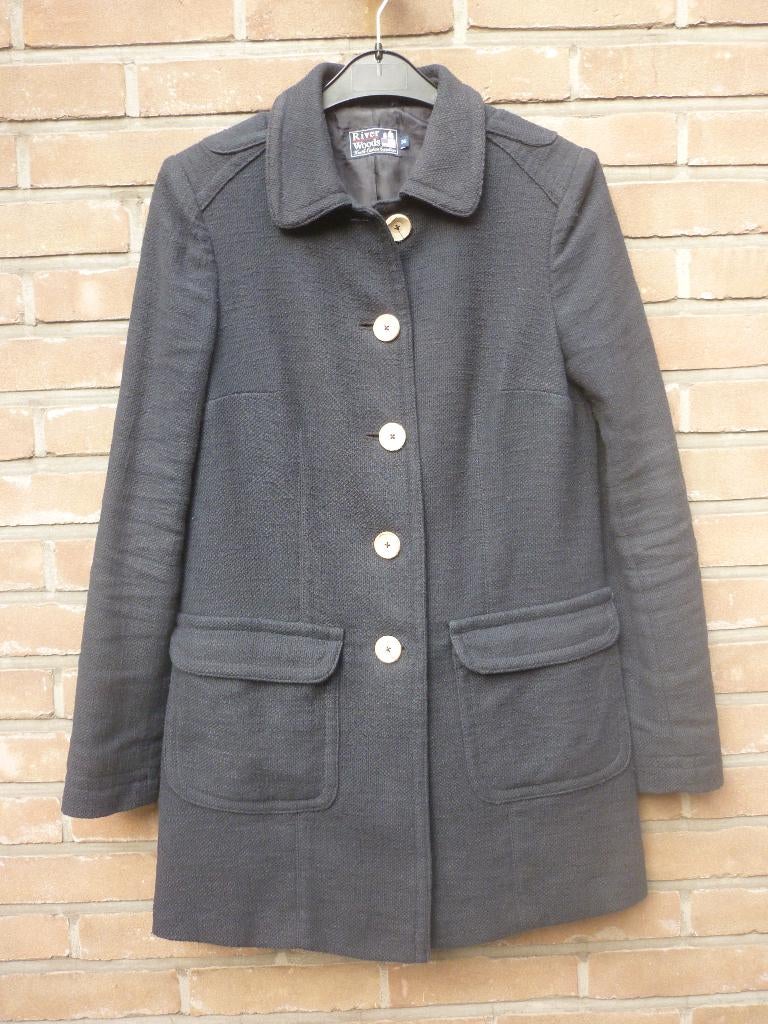 Tussenseizoensjas River Woods, Kleding | Dames, Blauw, River Woods, Ophalen of Verzenden, Zo goed als nieuw