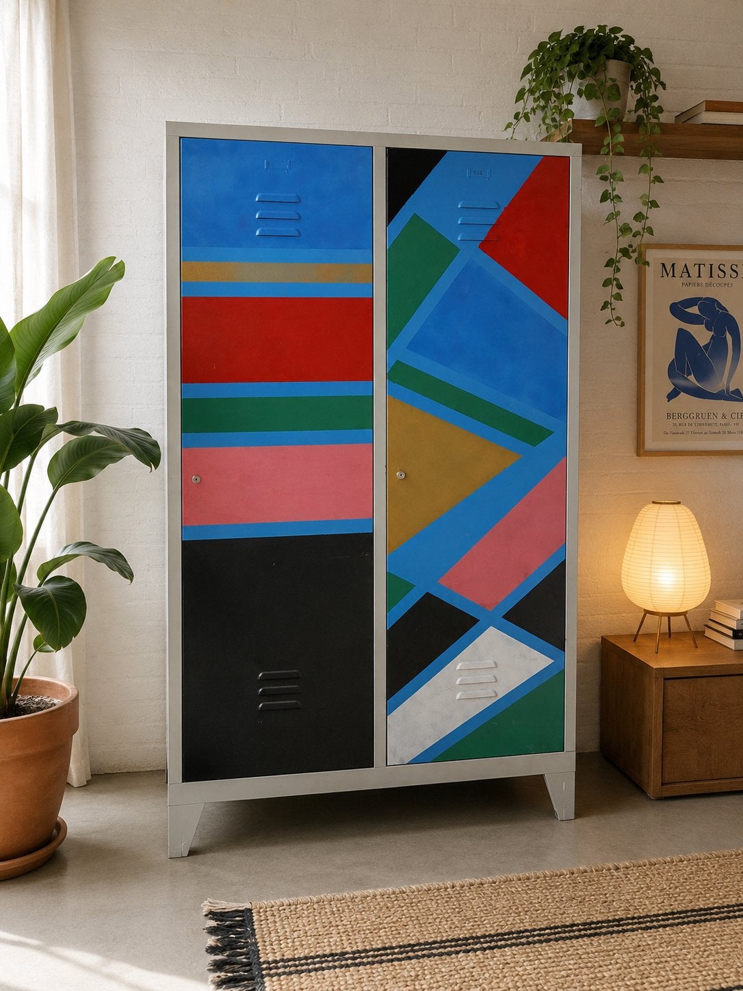 Locker kasten, Huis en Inrichting, Kasten | Lockerkasten, Ophalen, Zo goed als nieuw