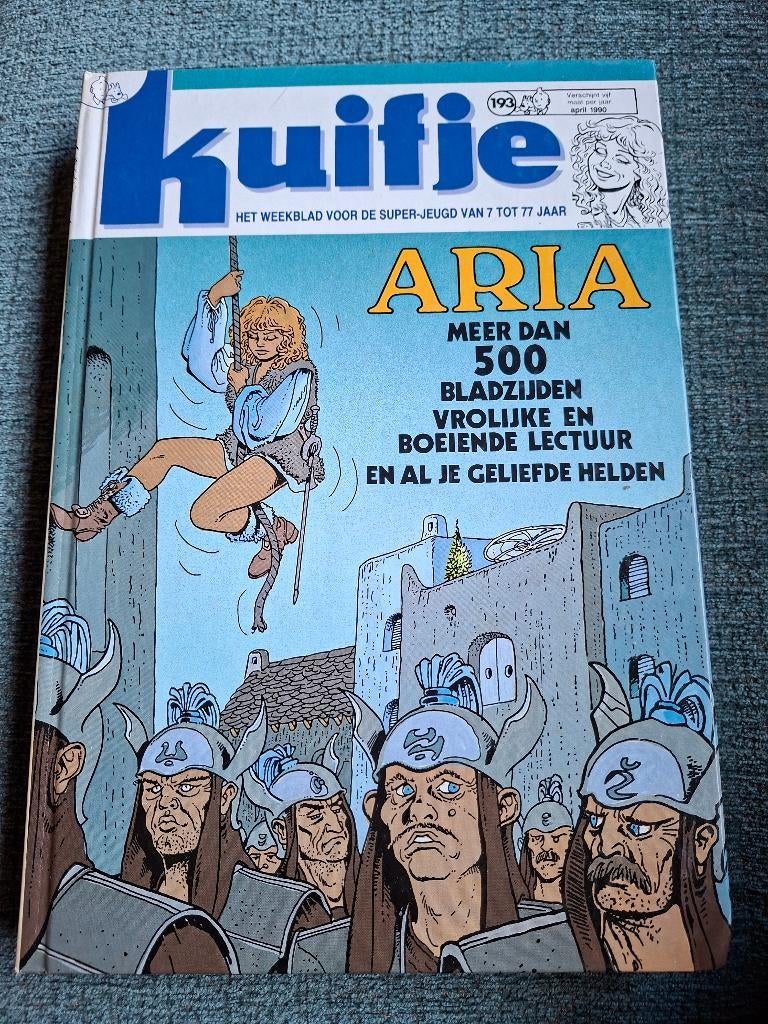 Kuifje weekblad Aria, Boeken, Stripverhalen, Eén stripboek, Ophalen of Verzenden, Gelezen