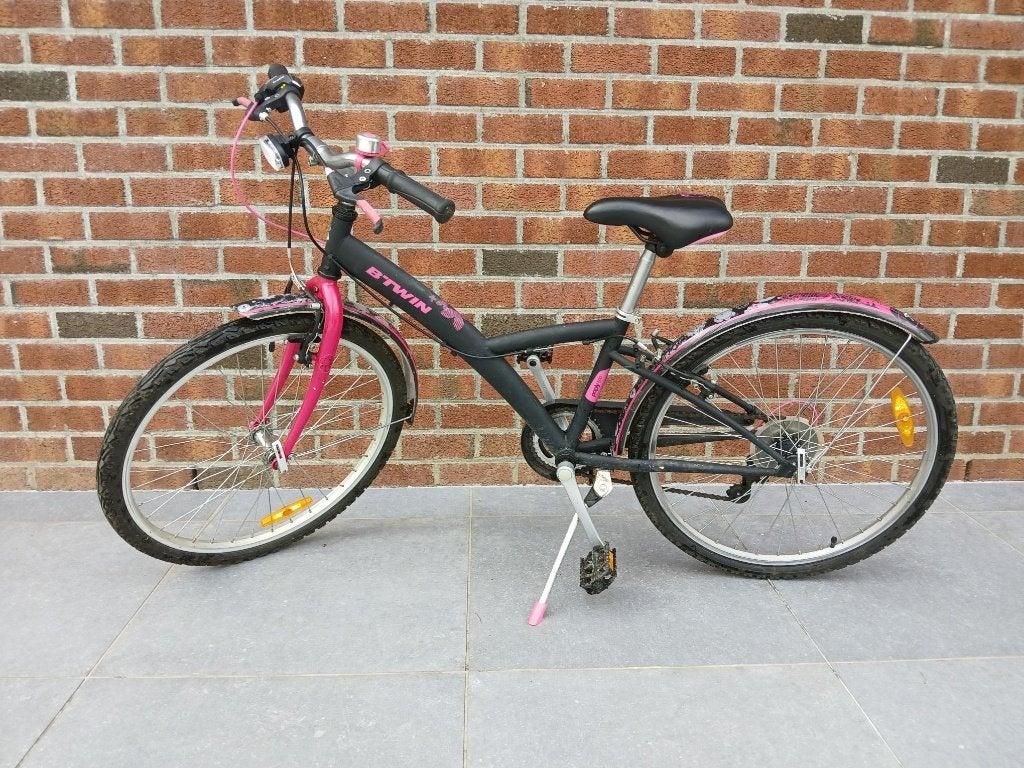 Vélo fille B-TWIN 24", Ophalen, 24 inch, Velgrem, B-Twin