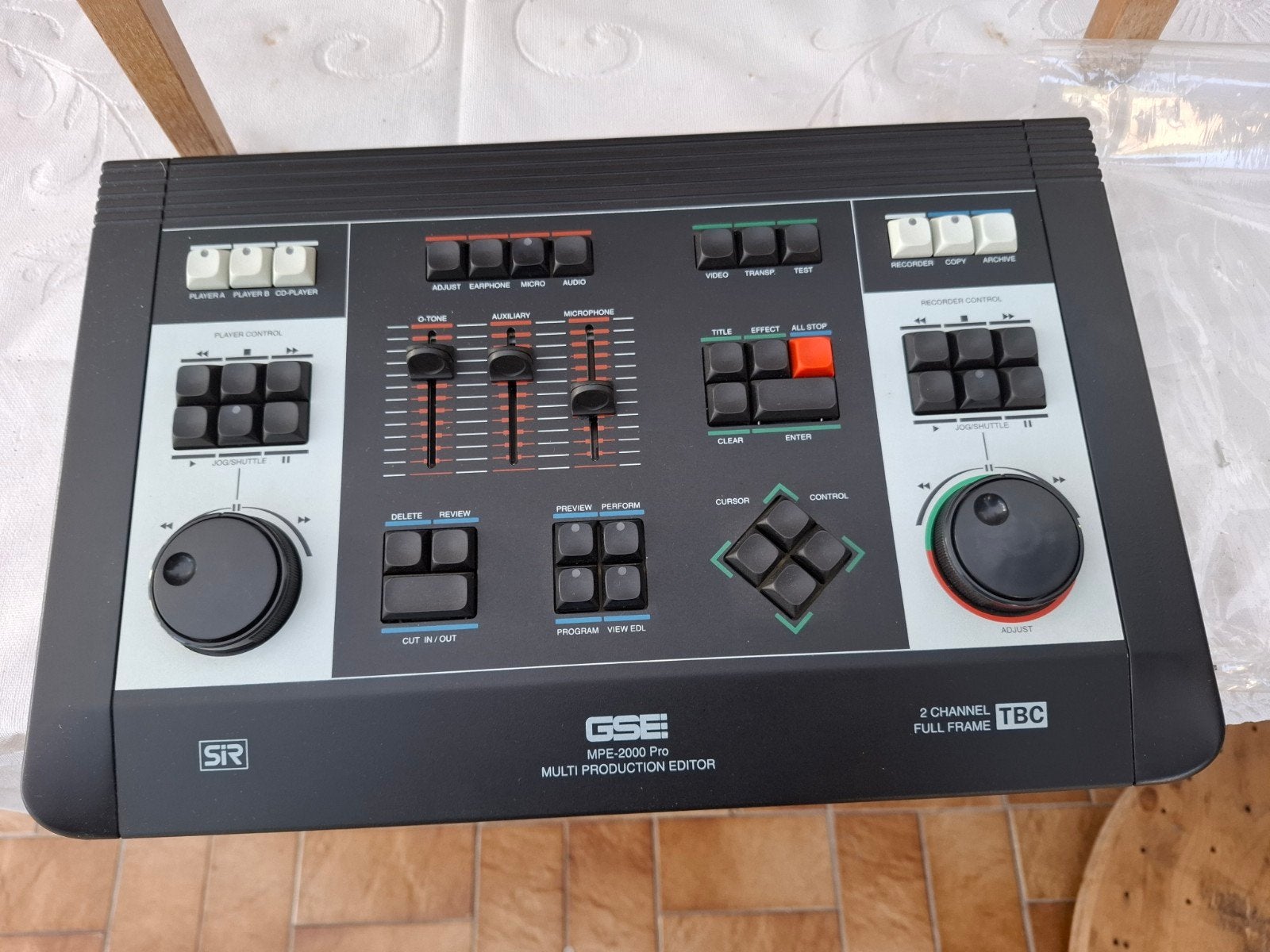 GSE MPE-2000 Pro Multi Production Editor, Ophalen, Zo goed als nieuw