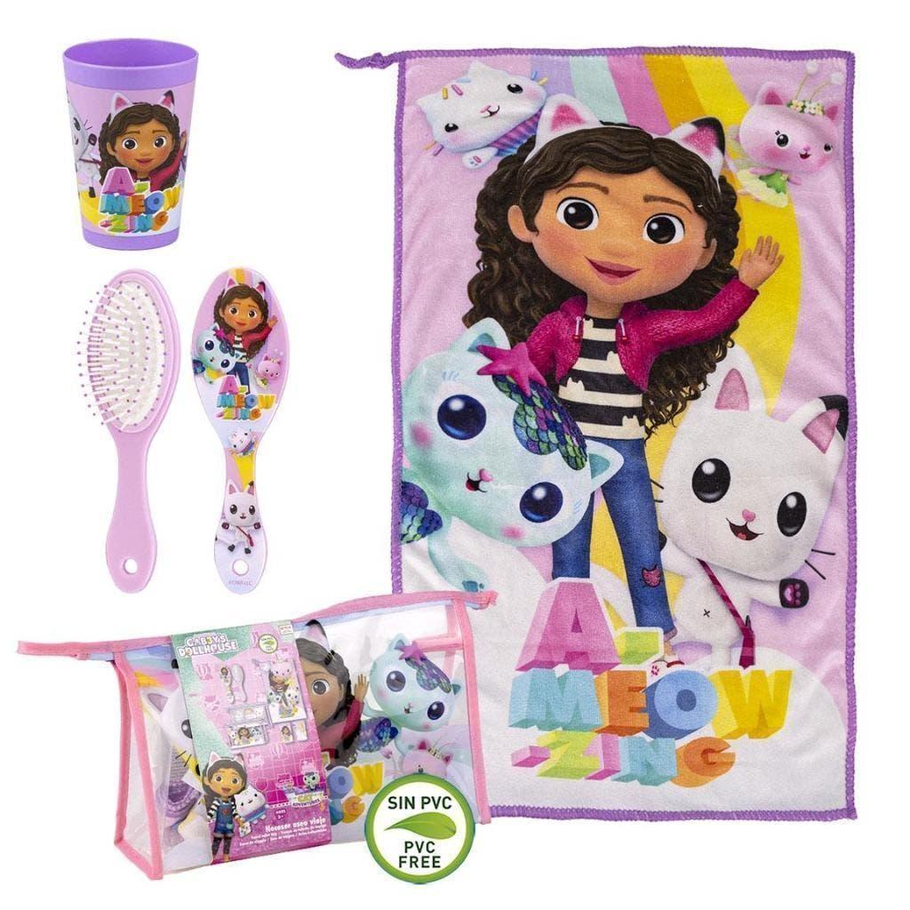 Gabby's Poppenhuis Toilettas Gevuld - 4 Delig, Ophalen of Verzenden, Nieuw