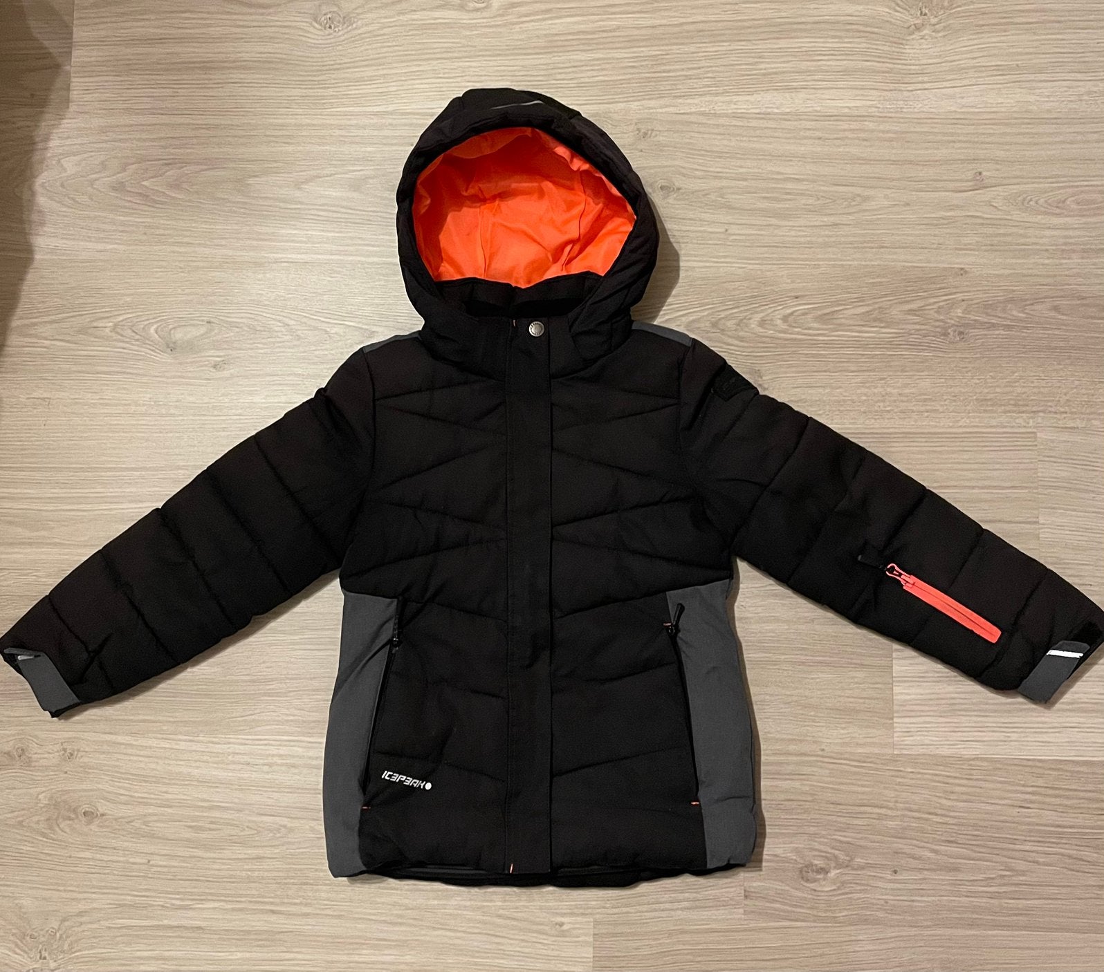 Winterjas Icepeak maat 128, Kinderen en Baby's, Ophalen of Verzenden, Gebruikt, Meisje, Jas