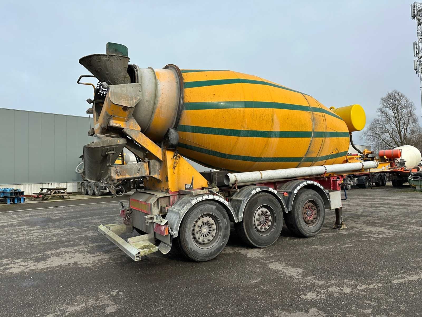 Mol - 2012 - M12 - Aanhangwagen - Betonmixer, Gebruikt