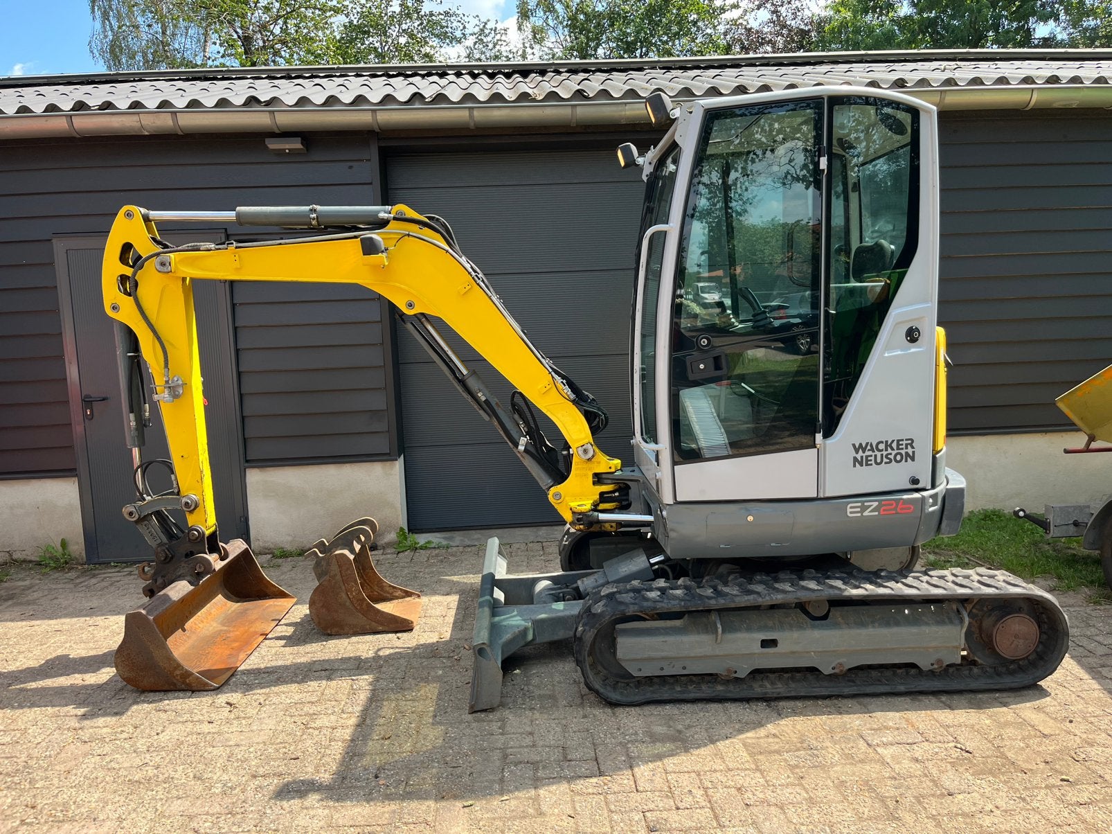 Wacker neuson EZ26 BJ2020 met slechts 1650 uur 2,9ton, Zakelijke goederen, Machines en Bouw | Kranen en Graafmachines, Ophalen of Verzenden