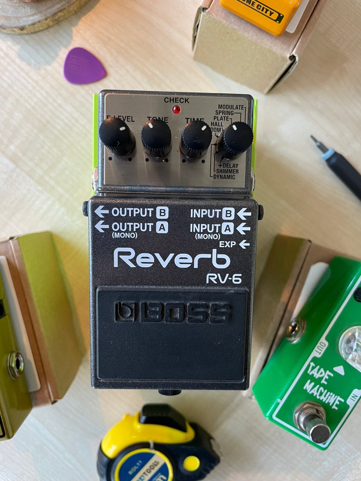 Boss RV-6, Musique & Instruments, Enlèvement ou Envoi, Comme neuf, Reverb