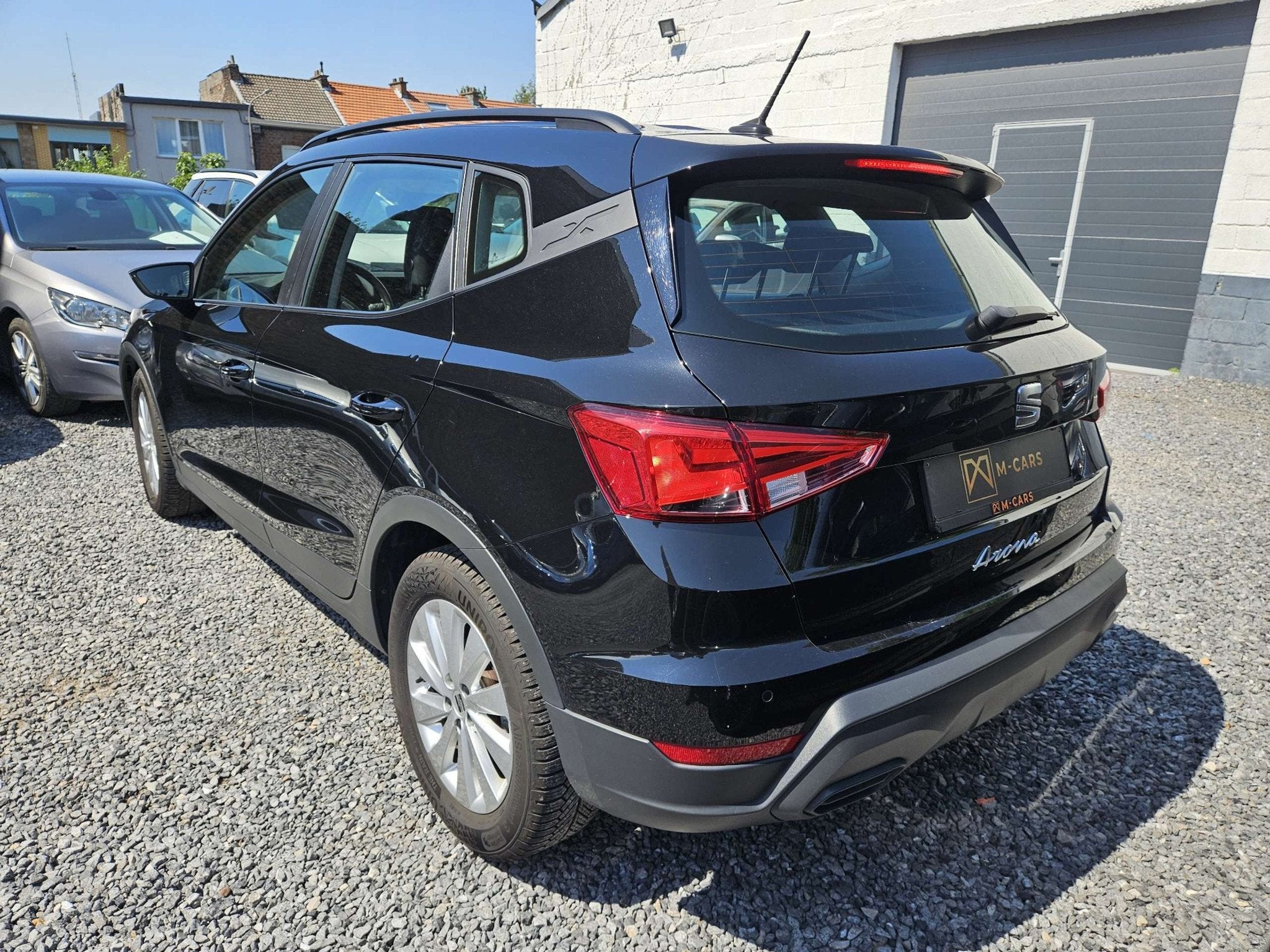 SEAT Arona DSG * 95000KM * FACELIFT * (bj 2022, automaat), Auto's, Automaat, Stof, Gebruikt, Zwart