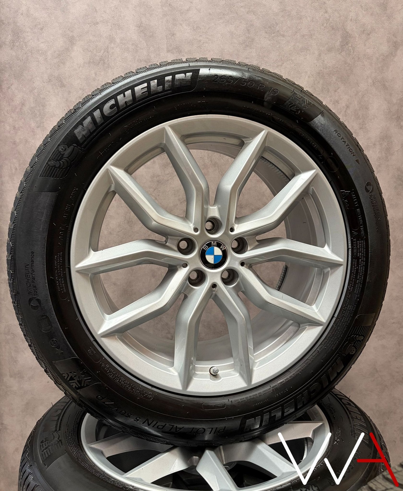 ❄️19'' BMW X5 X6 G05 G06 Styling 734 winterbanden Michelin, Auto-onderdelen, 19 inch, Gebruikt, -, 265 mm