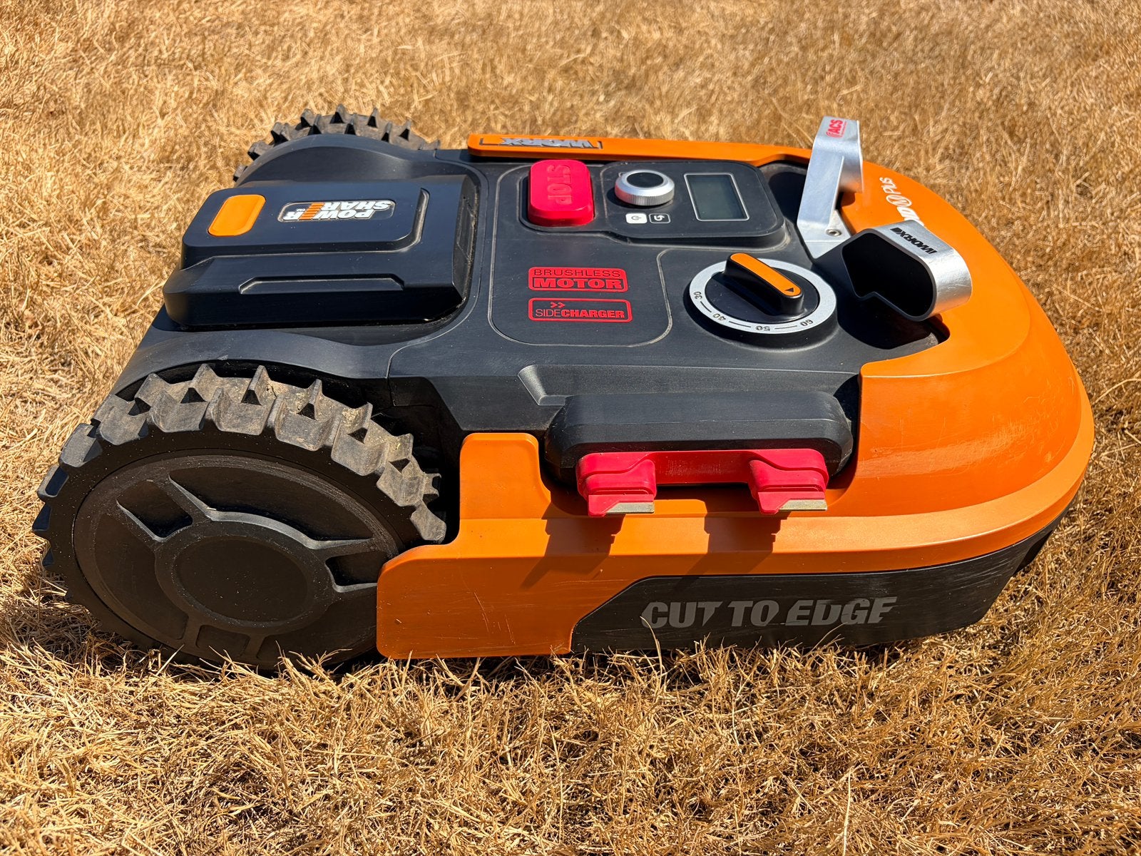Robotmaaier Workx Landroid M Plus, Tuin en Terras, Robotmaaiers, Ophalen, Zo goed als nieuw, Met regensensor