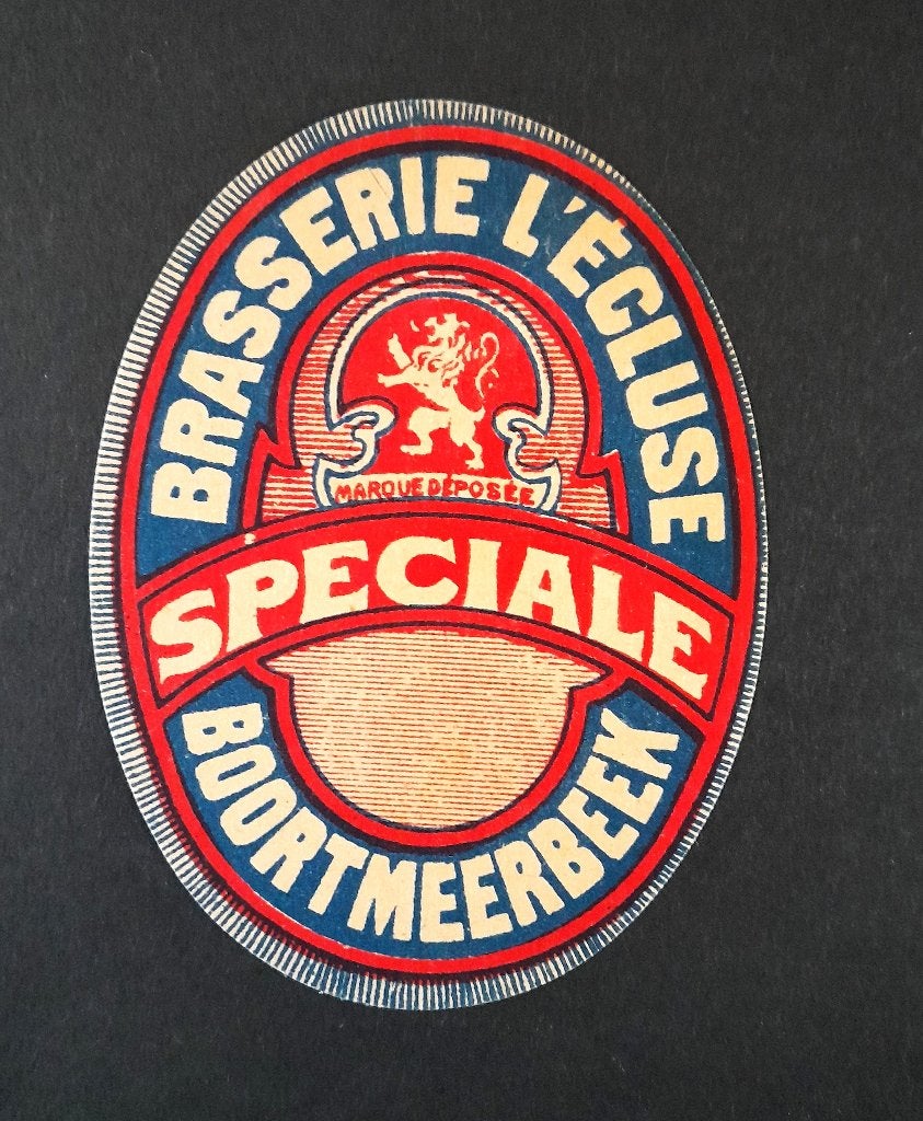Etiquette. Brasserie l'Ecluse. Boortmeerbeek., Envoi, Utilisé, Autres types, Autres marques