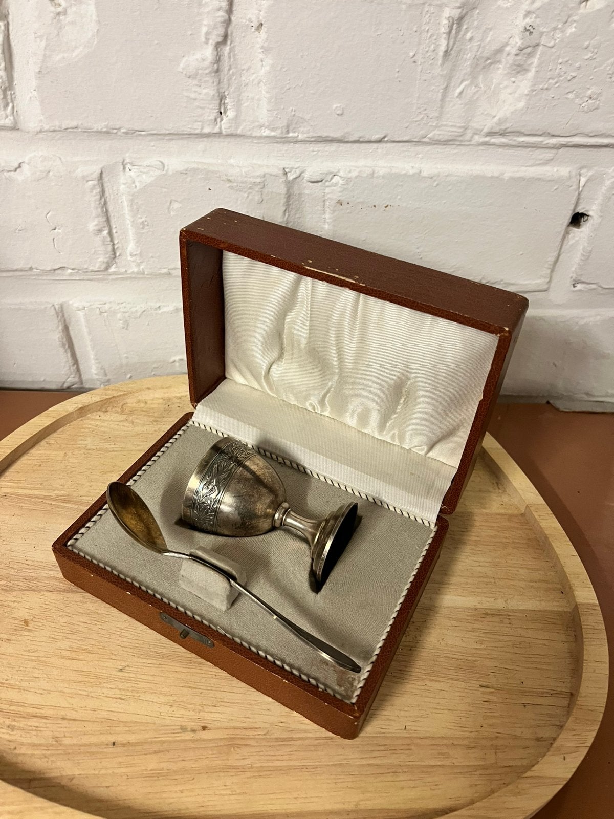 un ancien coquetier, Ophalen, Zilver