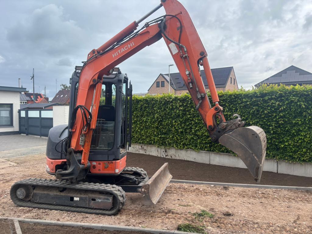 Hitachi zx 35 U, Enlèvement, Excavatrice