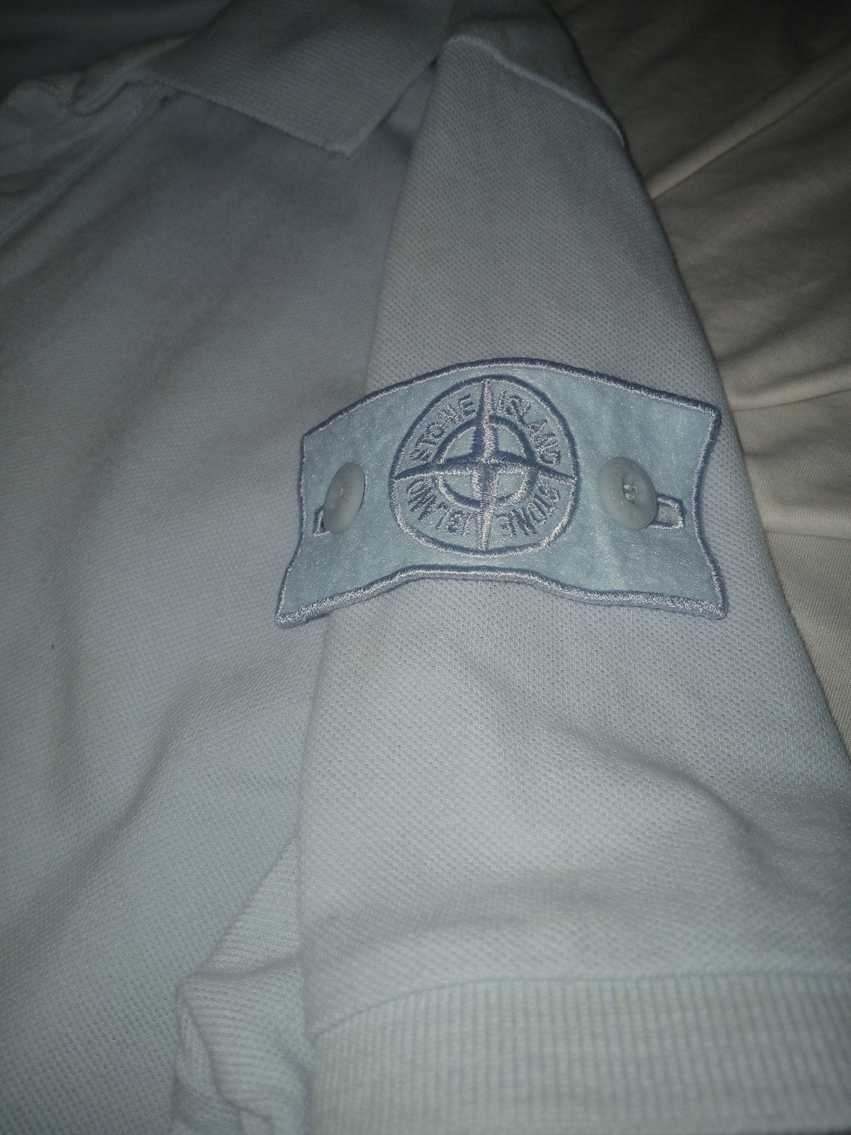 Polo Stone Island bleu ciel et taille M, Vêtements | Hommes, Enlèvement ou Envoi, Bleu