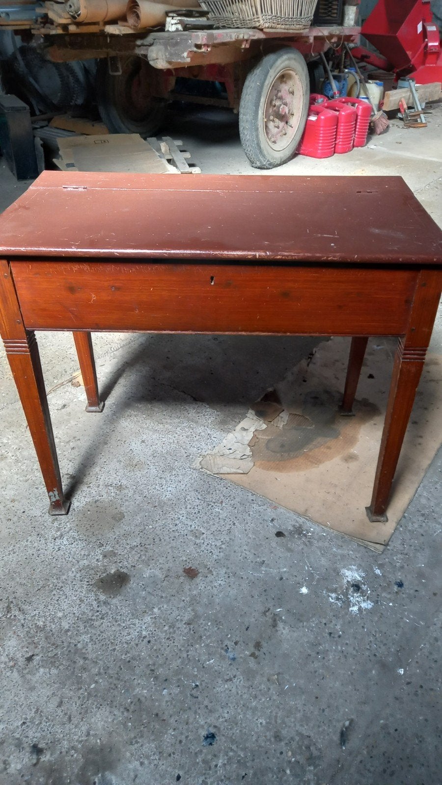 lessenaar, Huis en Inrichting, Bureaus, Ophalen, Opbergruimte, Gebruikt, Hout