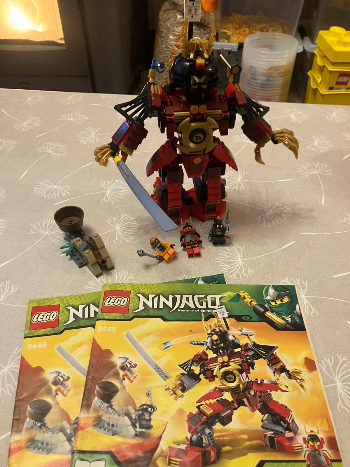 Lego ninjago 9448 samurai mech, Ophalen of Verzenden, Gebruikt, Lego, Ninjago