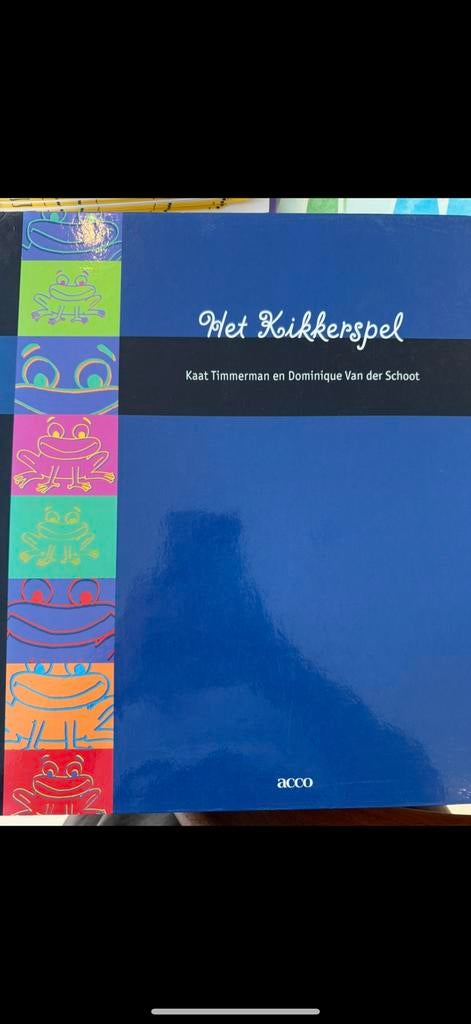 Het Kikkerspel - educatieve map, Boeken, Ophalen, Zo goed als nieuw