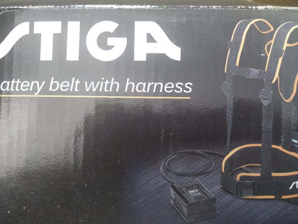 Stiga batterijharnas 80V (voor accu), Tuin en Terras, Heggenscharen, Ophalen, Nieuw, Accu, Stiga
