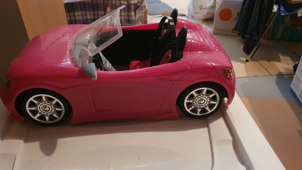 Barbie cabrio auto Mattel, Kinderen en Baby's, Ophalen of Verzenden, Zo goed als nieuw