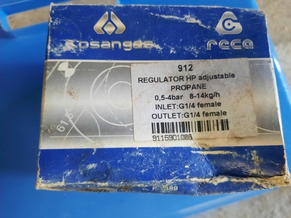 détendeur haute pression ajustable pour propane Kosangas / R, Bricolage & Construction, Enlèvement ou Envoi, Neuf