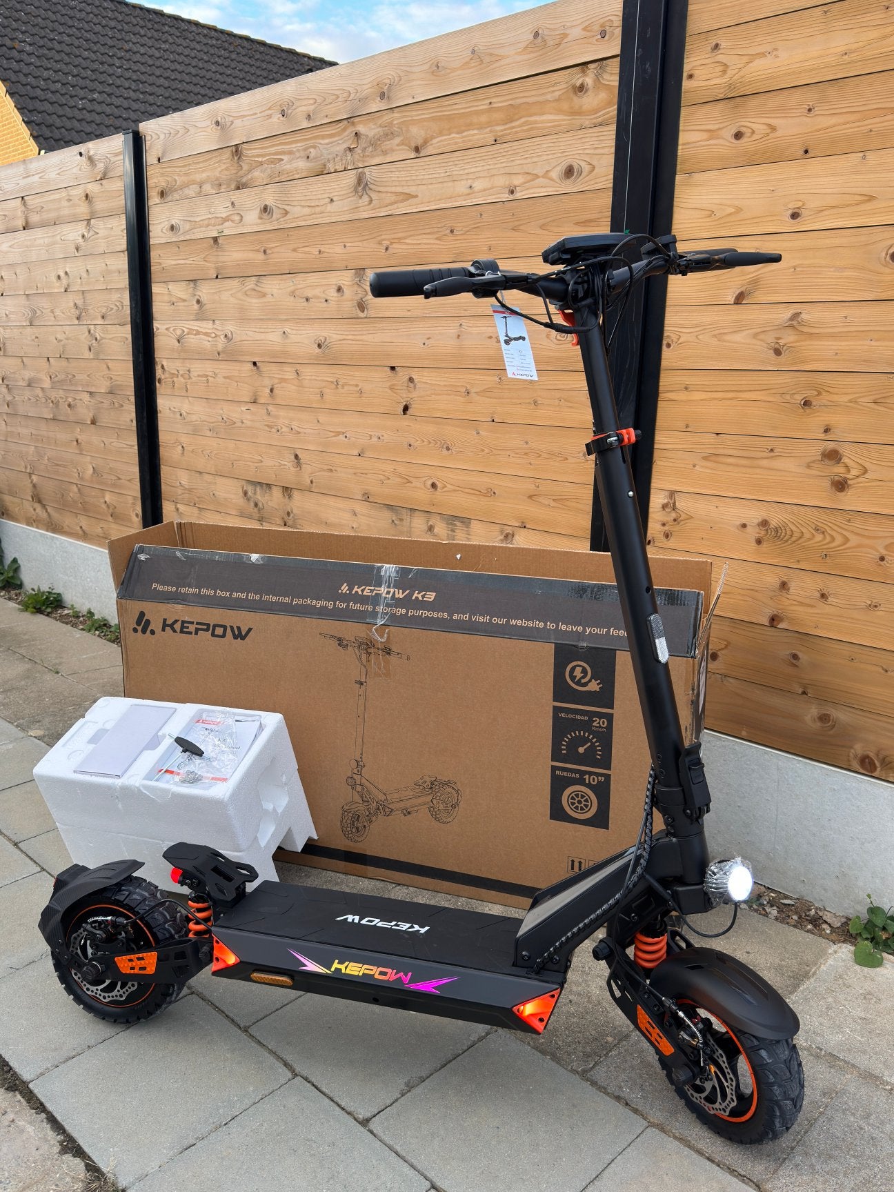 Trottinette électrique kepow K3, Enlèvement, Neuf